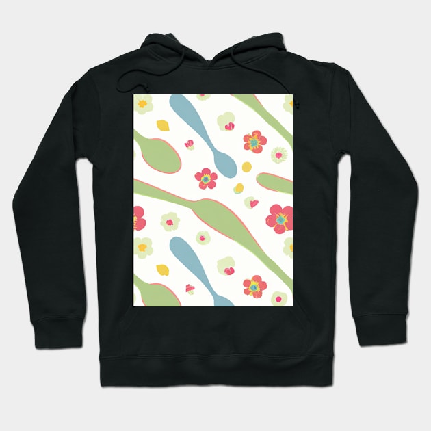 Floral Dreams #21 Hoodie by Sibilla Borges